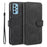 DG.MING Retro Style Leather Wallet Stand Case Shell for Samsung Galaxy A32 4G (EU Version) - Black - 1