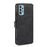 DG.MING Retro Style Leather Wallet Stand Case Shell for Samsung Galaxy A32 4G (EU Version) - Black - 3