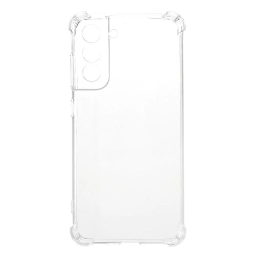 Precise Cut-Out Clear TPU Case Shockproof Phone Cover Case for Samsung Galaxy S21 FE - 1