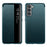 Anti-drop Leather Case with Bulit-in Ejector and SIM Card Slots for Samsung Galaxy S21 FE - Green - 1