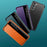 Anti-drop Leather Case with Bulit-in Ejector and SIM Card Slots for Samsung Galaxy S21 FE - Green - 4
