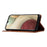 Auto-absorbed Wallet Stand Leather Cover for Samsung Galaxy A22 4G (EU Version) - Brown - 5