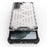 Honeycomb Pattern TPU + PC Hybrid Case Mobile Phone Protector for Samsung Galaxy S21 FE - White - 3