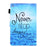 Pattern Printing Leather Tablet Case Stand with Card Holder for Samsung Galaxy Tab A7 Lite 8.7 (2021) T220 / T225 - Never Stop Dreaming - 3