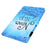 Pattern Printing Leather Tablet Case Stand with Card Holder for Samsung Galaxy Tab A7 Lite 8.7 (2021) T220 / T225 - Never Stop Dreaming - 7