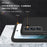 Invisible Ring Kickstand Design Hybrid Mobile Phone Case Cover for Samsung Galaxy S21 FE - Black - 5