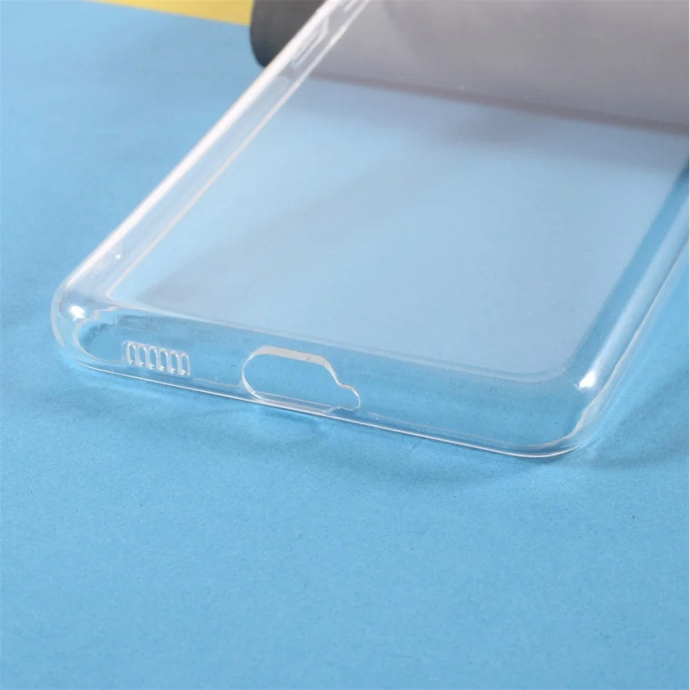 Transparent Soft TPU Mobile Phone Protective Case Cover for Samsung Galaxy S21 FE - 4