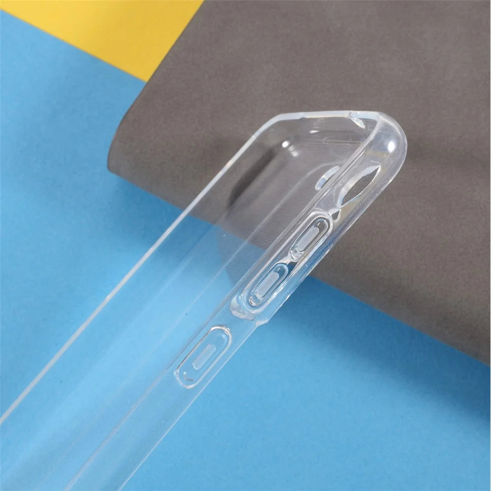 Transparent Soft TPU Mobile Phone Protective Case Cover for Samsung Galaxy S21 FE - 6
