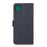 KHAZNEH RFID Blocking Design Litchi Texture Leather Protective Case Stand for Samsung Galaxy A22 5G (EU Version) - Blue - 4