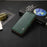 KHAZNEH Litchi Texture RFID Blocking Shockproof Leather Case Wallet Stand Cover for Samsung Galaxy A32 4G (EU Version) - Green - 7