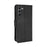 Multiple Card Slots Design Leather Phone Case Cover Wallet Stand for Samsung Galaxy S21 FE - Black - 4