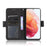 Multiple Card Slots Design Leather Phone Case Cover Wallet Stand for Samsung Galaxy S21 FE - Black - 5