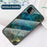 Marbling Pattern Design Anti-Scratch Tempered Glass Well-Protected Cell Phone Cover for Samsung Galaxy A22 5G (EU Version) - Emerald Marble - 2