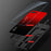 Well-Protected Anti-Scratch Tempered Glass Color Gradient Design Cell Phone Back Case for Samsung Galaxy A22 5G (EU Version) - Blue/Black - 3