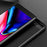 Well-Protected Anti-Scratch Tempered Glass Color Gradient Design Cell Phone Back Case for Samsung Galaxy A22 5G (EU Version) - Blue/Black - 6