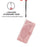 Wallet Design Big Butterfly Imprinting Leather Phone Shell with Stand for Samsung Galaxy S21 FE - Rose Gold - 4