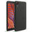 Well-Protected Cloth Coated Plastic Back Case for Samsung Galaxy Xcover 5 - Black - 1