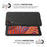 Well-Protected Cloth Coated Plastic Back Case for Samsung Galaxy Xcover 5 - Black - 5