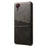 PU Leather Coated Hard PC Well-Protected Case with Dual-Card Slots Design for Samsung Galaxy Xcover 5 - Black - 1