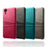 PU Leather Coated Hard PC Well-Protected Case with Dual-Card Slots Design for Samsung Galaxy Xcover 5 - Black - 5