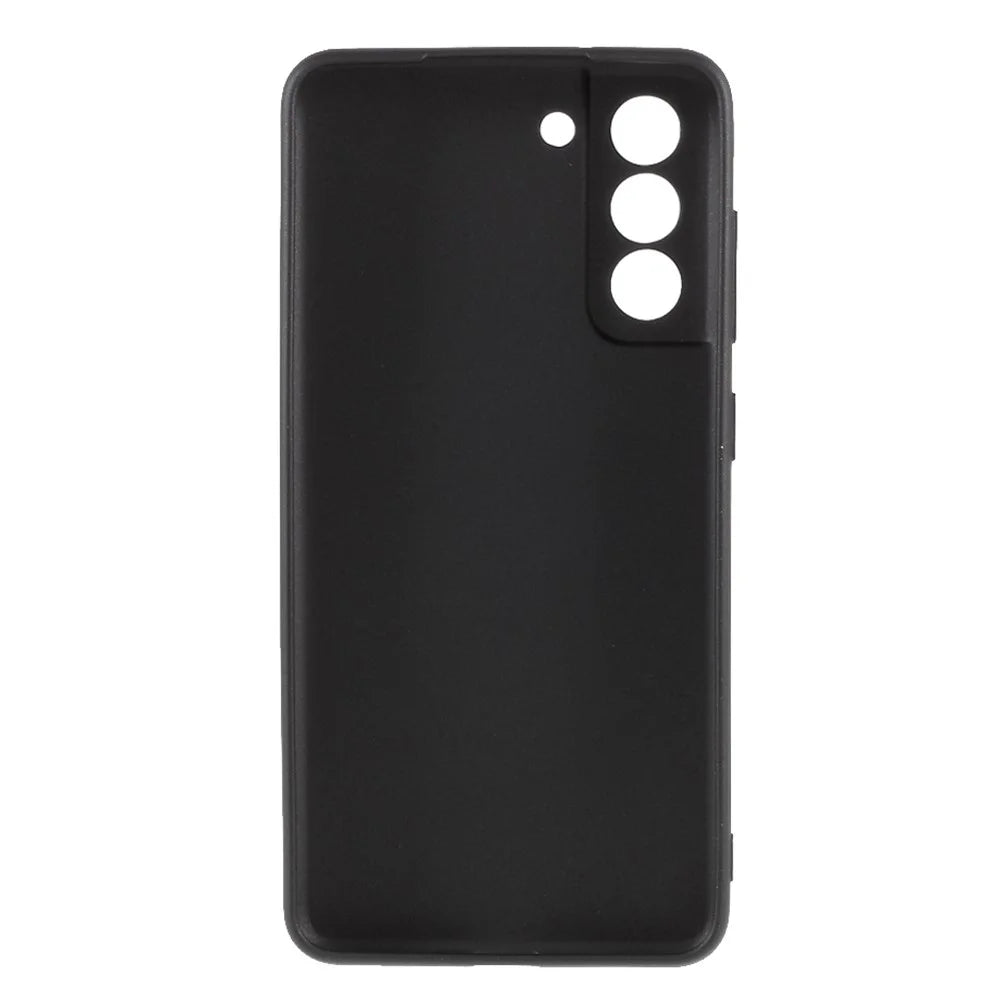 X-LEVEL Frosted TPU Phone Back Case Protector for Samsung Galaxy S21 FE - Black - 3