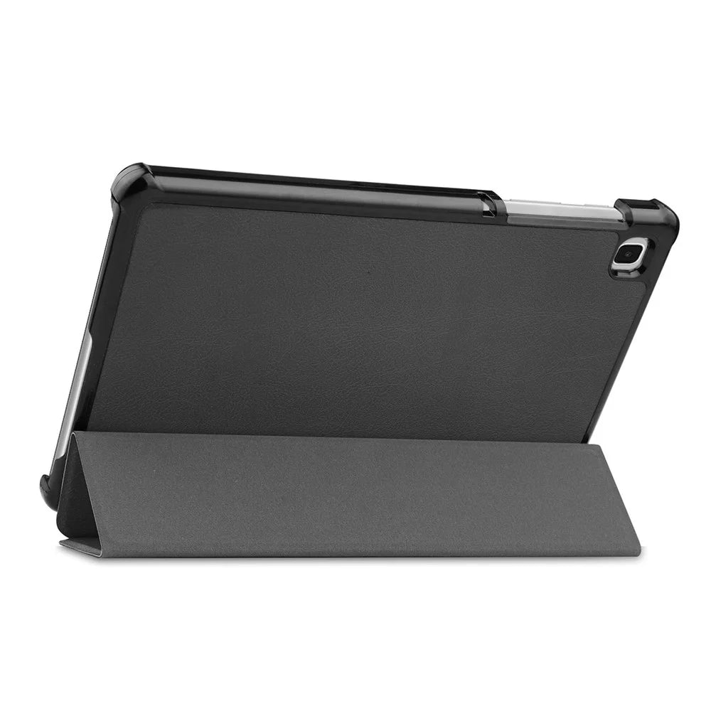 ENKAY HAT PRINCE ENK-8030 Tri-fold Stand PU Leather Auto Wake Sleep Tablet Case Cover for Samsung Galaxy Tab A7 Lite 8.7-inch T220 / T225 - Black - 5
