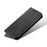 Jeans Cloth Texture Leather Phone Case Wallet Stand Cover for Samsung Galaxy A22 5G (EU Version) - Black - 6