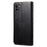 Waxy Crazy Horse Texture Protector Case TPU + PU Leather Cover for Samsung Galaxy A22 5G (EU Version) - Black - 3