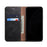 Waxy Crazy Horse Texture Protector Case TPU + PU Leather Cover for Samsung Galaxy A22 5G (EU Version) - Black - 5