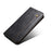 Waxy Crazy Horse Texture Protector Case TPU + PU Leather Cover for Samsung Galaxy A22 5G (EU Version) - Black - 6