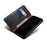 Waxy Crazy Horse Texture Protector Case TPU + PU Leather Cover for Samsung Galaxy A22 5G (EU Version) - Black - 7