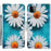 Full Coverage Pattern Printing PU Leather Wallet Stand Phone Cover Case for Samsung Galaxy A22 5G (EU Version) - Chrysanthemum - 1