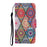 Pattern Printing Cross Texture PU Leather Phone Case for Samsung Galaxy A22 4G (EU Version) - Mandala Pattern - 2