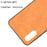 Stitching Line PU Leather Coated PC+TPU Cover Case for Samsung Galaxy M02/A02 - Yellow - 4