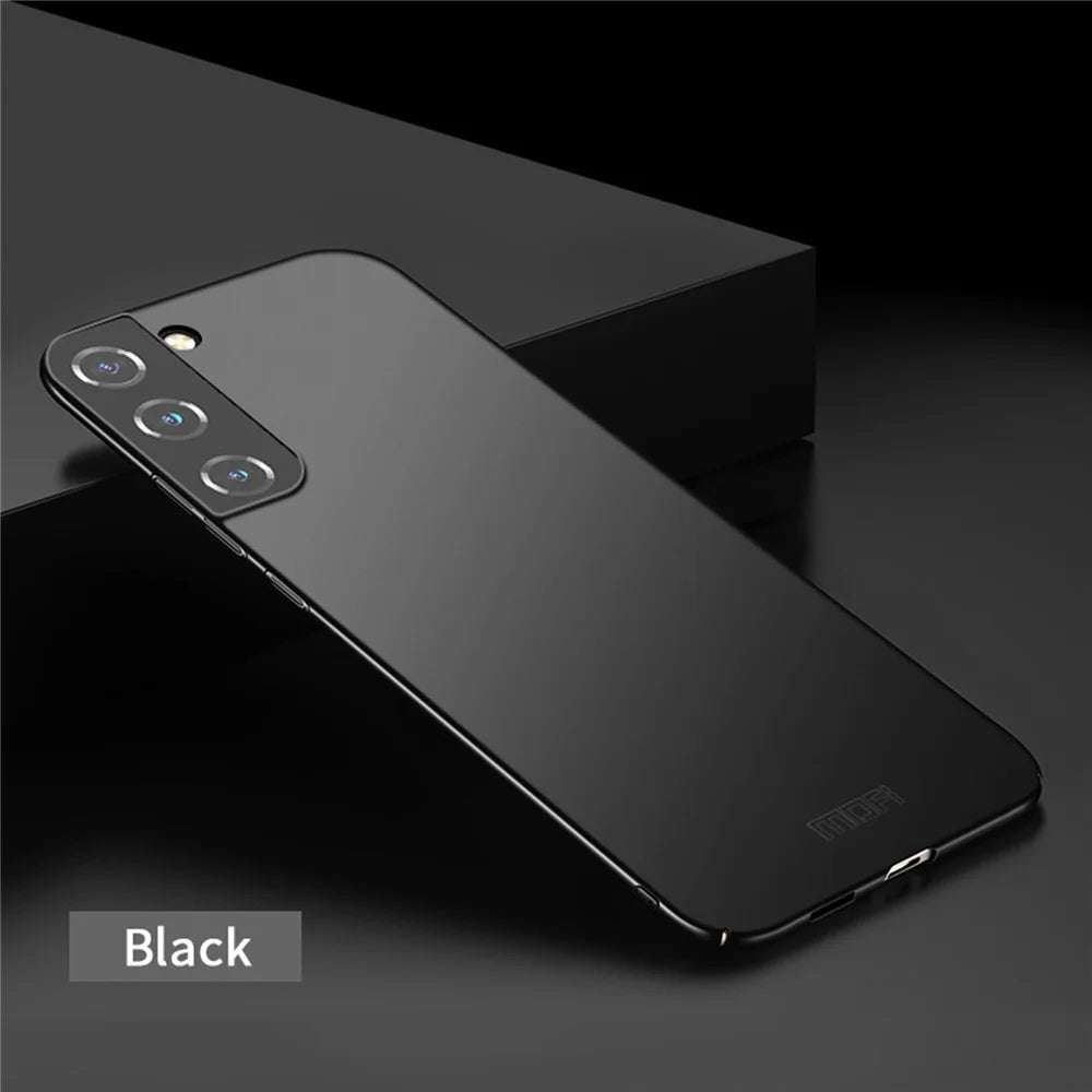 MOFI Shield Light Weight Frosted Finish Surface Hard PC Case for Samsung Galaxy S21 FE - Black - 2