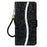Wallet Stand Design Glittery Powder Splicing Leather Case with Hand Strap for Samsung Galaxy S21 FE - Black - 1