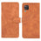 Silky Touch Leather Wallet Phone Cover Stand Case for Samsung Galaxy M12/F12 - Brown - 1