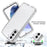 2-in-1 Gradient Color PC+TPU Hybrid Shell Case for Samsung Galaxy S21 5G/4G Cover - Transparent - 3