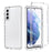 2-in-1 Gradient Color PC+TPU Hybrid Shell Case for Samsung Galaxy S21 5G/4G Cover - Transparent - 7