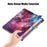 Tri-fold Stand Design Pattern Printing PU Leather Tablet Case Shell Protector for Samsung Galaxy Tab S7 FE T736 / Tab S7+ / Tab S8+ - Nebula - 3