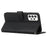 Concise Leather Phone Stand Cover Case for Samsung Galaxy A32 4G (EU Version) - Black - 2