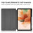 Stand Design Pattern Printing Tri-Fold TPU Leather Tablet Case with Pen Slot for Samsung Galaxy Tab S7 FE SM-T730 / SM-T736 - Starry Sky - 6