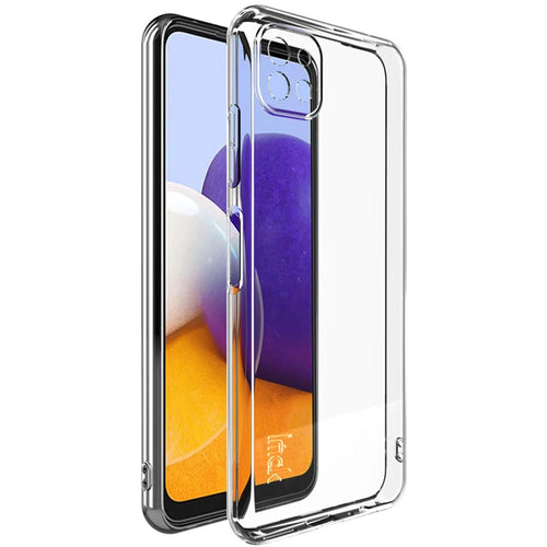 IMAK UX-5 Series Transparent Well-Protected Wear-Resistant Flexible TPU Case for Samsung Galaxy A22 5G (EU Version) - 1