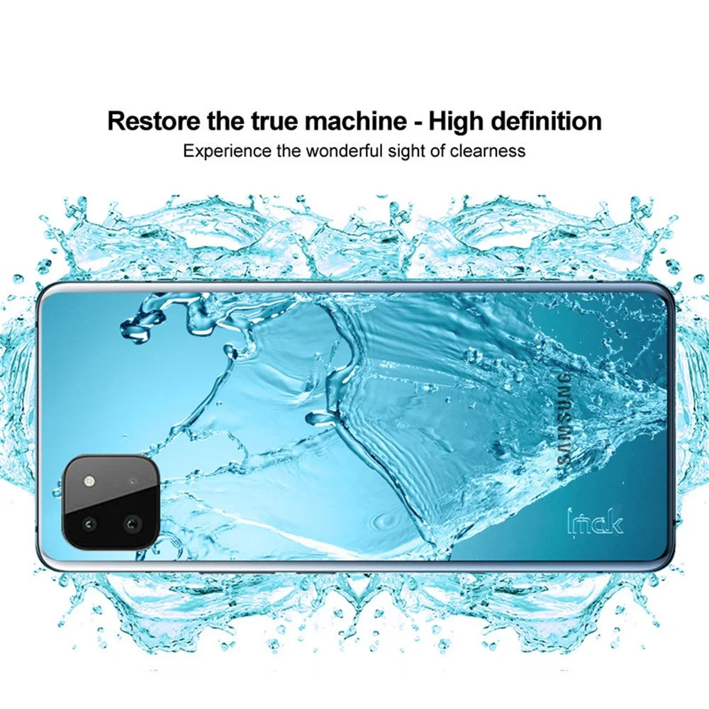 IMAK UX-5 Series Transparent Well-Protected Wear-Resistant Flexible TPU Case for Samsung Galaxy A22 5G (EU Version) - 4