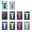 Foldable T-shaped Kickstand PC Silicone Shock-Proof Cover Protector for Samsung Galaxy Tab S7 FE - Black - 5