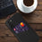 Cloth Texture Drop-proof Hybrid Phone Case with Card Slot Design for Samsung Galaxy S21 FE - Black - 4