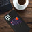Drop-proof Cloth Texture Hybrid Phone Case with Card Slot Design for Samsung Galaxy A22 4G (EU Version) - Black - 4