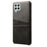 Anti-Drop PU Leather Coated Hard PC Case with Dual-Card Slots Design for Samsung Galaxy A22 4G (EU Version) - Black - 2