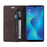 GQ.UTROBE Auto-absorbed Leather Wallet Phone Case with Anti-theft Swiping Design for Samsung Galaxy A22 5G (EU Version) - Coffee - 6