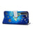Pattern Printing PU Leather Stand Wallet Case with Wrist Strap for Samsung Galaxy S21 FE - Golden Butterfly - 4